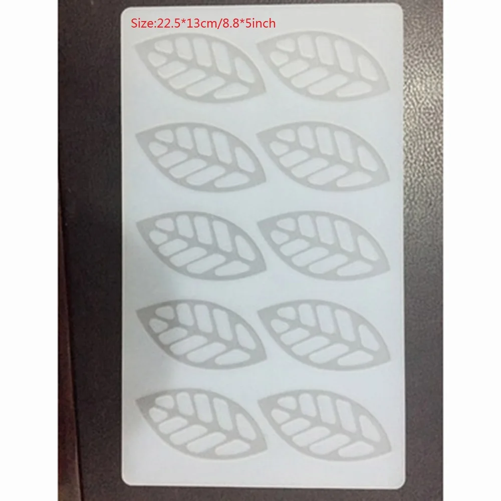 Leaves shape Silicone Chocolate Mold DIY 3D Bakeware Birthday Cake Cookie Decorating Tools Chocolate Mould Stencil Muffin Pan - Цвет: 2