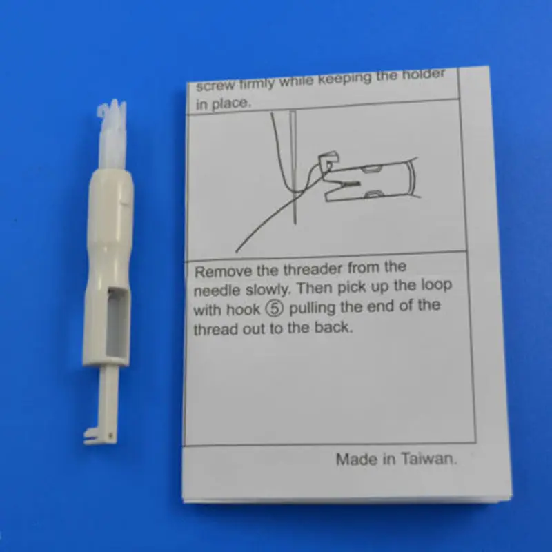 Новинка 1 шт. вставка иглы инструмент-аппликатор для швейной машины нить шитья |