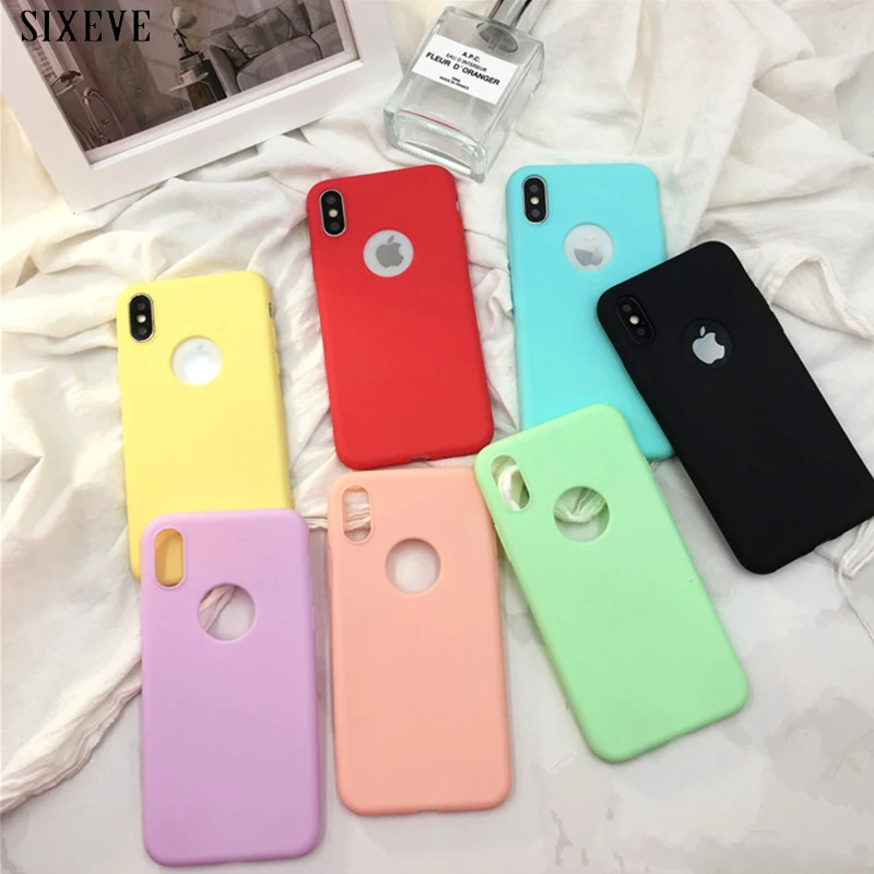 Чехол для iPhone 11 Pro 12 Mini X XR XS Max 6 S 8 7 Plus 5S SE 6Plus 6SPlus 8Plus симпатичный резиновый чехол