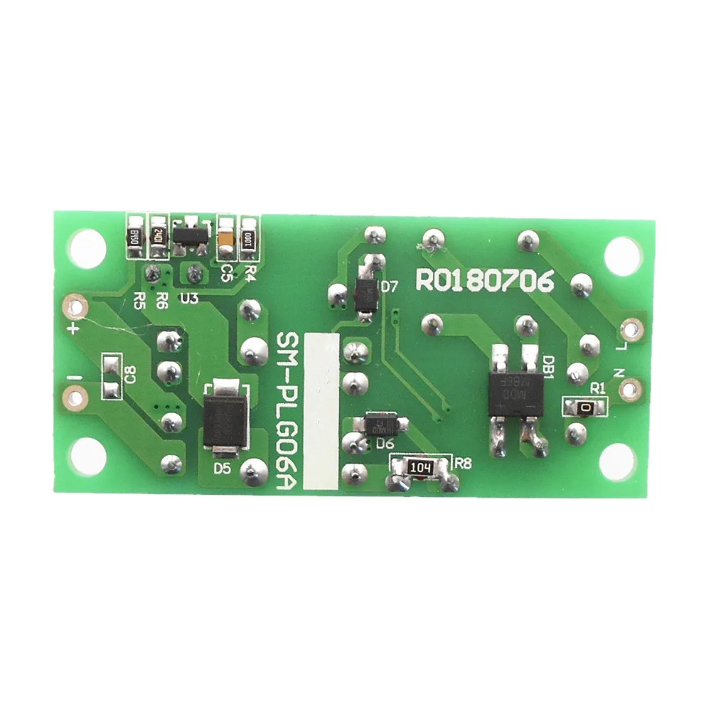 SM-PLG06A AC-DC 220V до 3,3 V 5V 9V 12V 15V 24V изолированный выключатель Питание понижающий преобразователь понижающий модуль