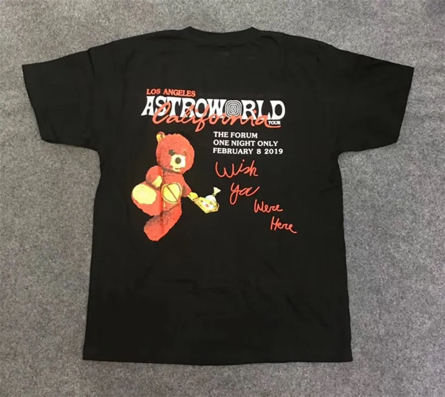 2019 футболка для мужчин и женщин с тревисом Скоттом астромиром 1:1 лучшего качества