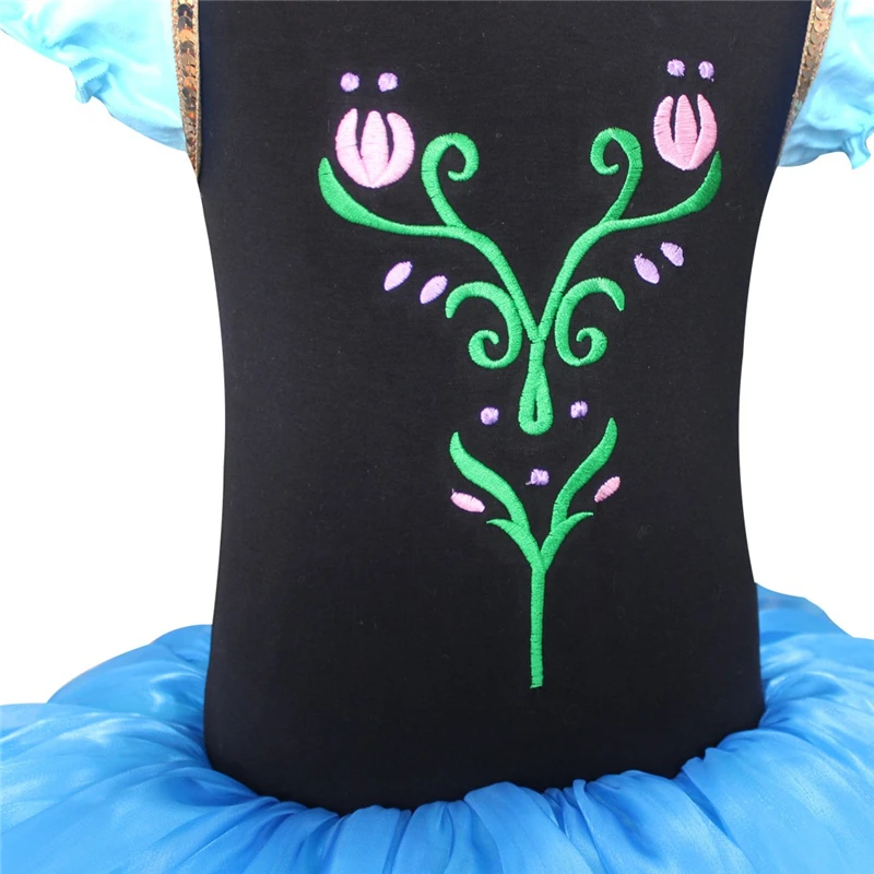 Детское балетное платье IIXPIN для девочек принцессы Анны косплея трико Одежда