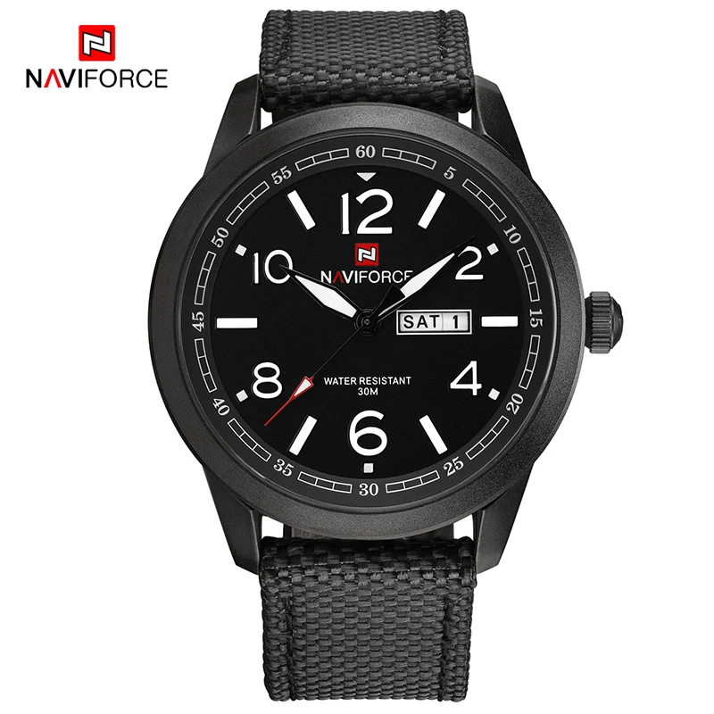 BWB NAVIFORCE спортивные мужские часы армейские военные мужские наручные часы с отображением недели модные повседневные походные мужские часы Saat Relogio Masculino - Цвет: BWB