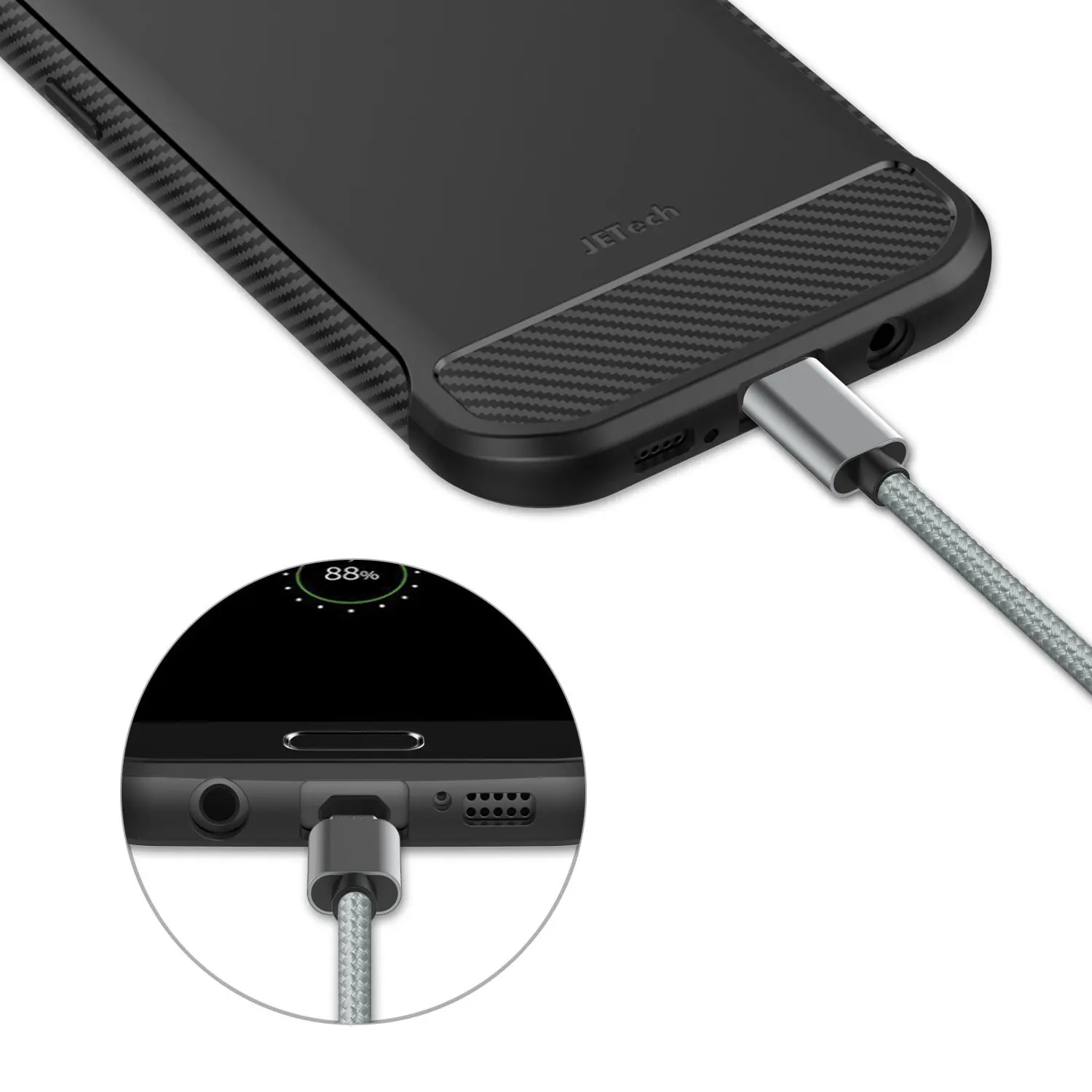 0,25/1/2/3 м нейлоновые Кабель Micro-USB в оплетке со сверхдолгой кабель для быстрой зарядки передачи и синхронизации данных USB кабель для XiaoMi samsung sony htc LG