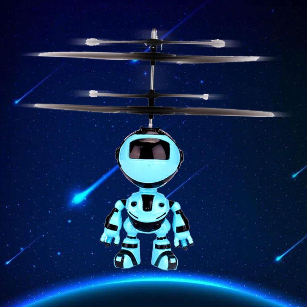 Плавающий робот подвесной самолет подвеска Пластик баланс детская игрушка Drone