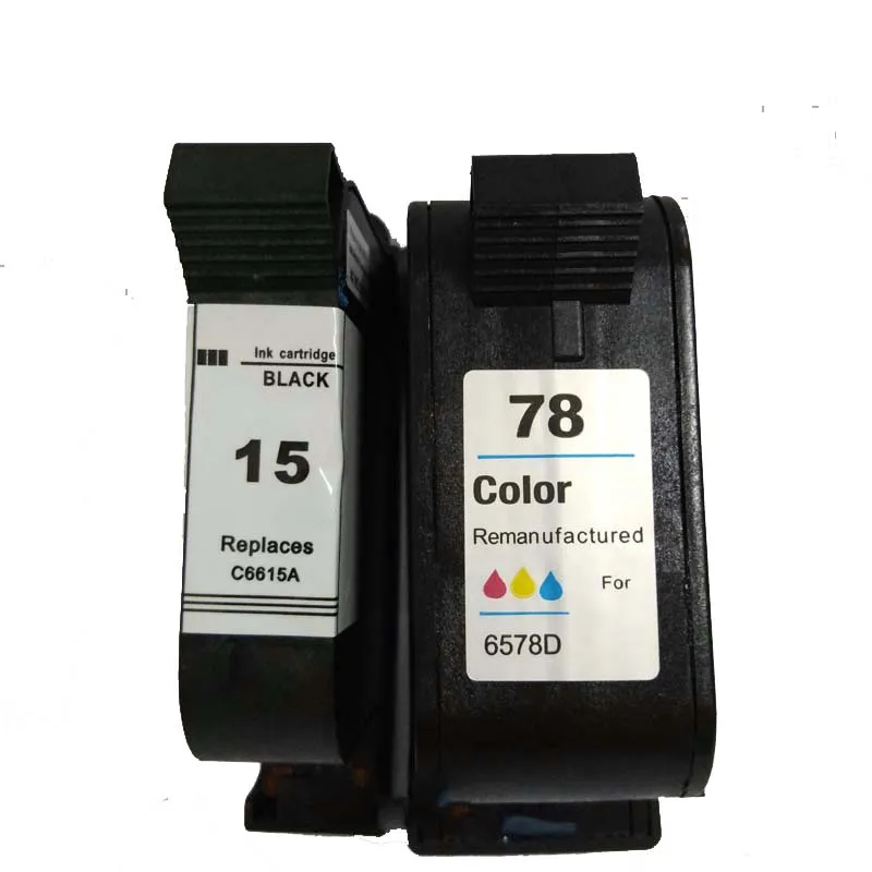 Buy Vilaxh 15a78a互換インクカートリッジの交換用hp1578 deskjet 845c 920c 810c 812c 816c 825c 840c3920プリンターインク