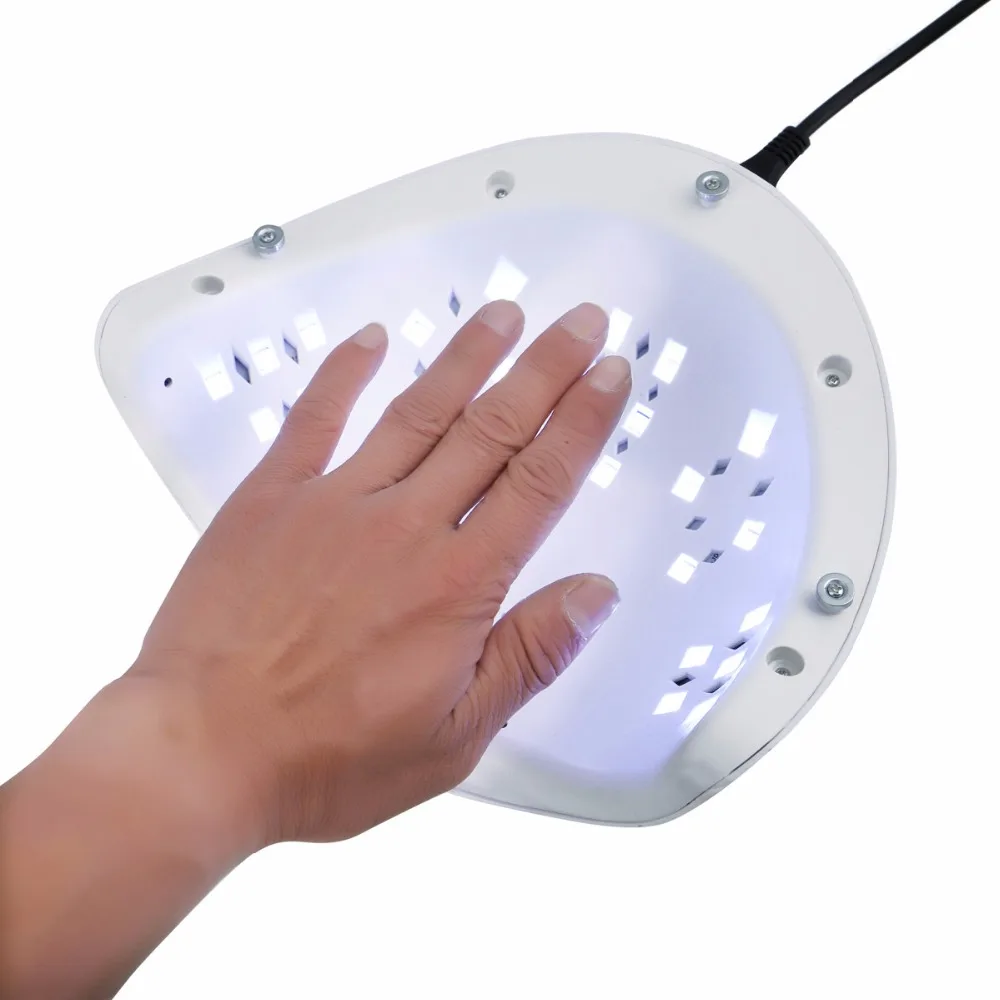 SUN5s LED УФ Сушилка для ногтей 48 Вт лампа маникюра уникальная сенсорная кнопка