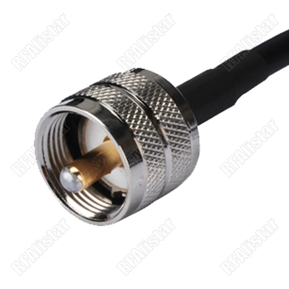 UHF штекер к PL259 RG58 коаксиальный отрезной кабель Wlan Wi Fi беспроводной любительский