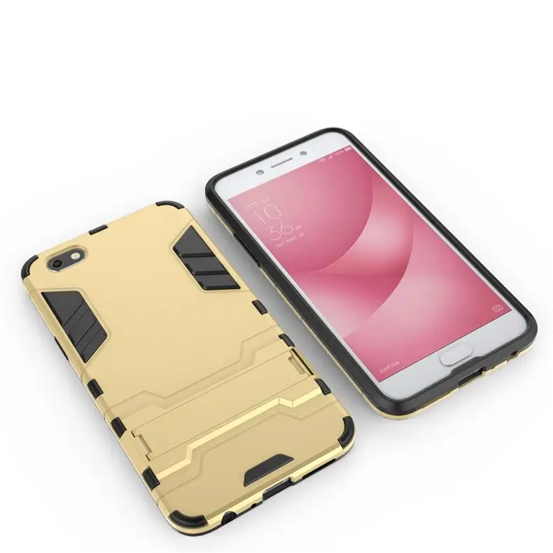 Для OPPO A77 чехол для телефона Гибридный Броня прочный резиновая Kickstand