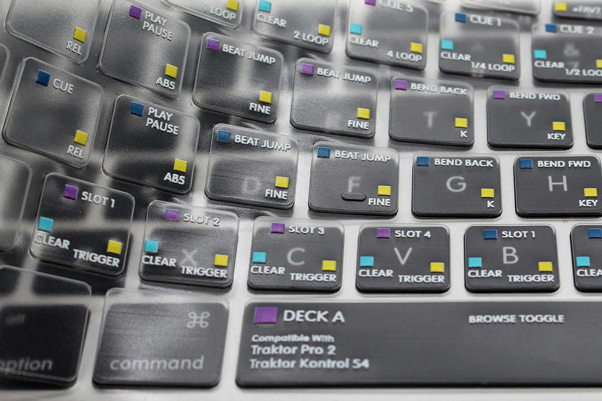 HRH США Ableton Live Lightroom Logic Pro X ярлык горячие клавиши ТПУ Подсветка клавиатуры Обложка кожи для Macbook Pro Air 13 15 17