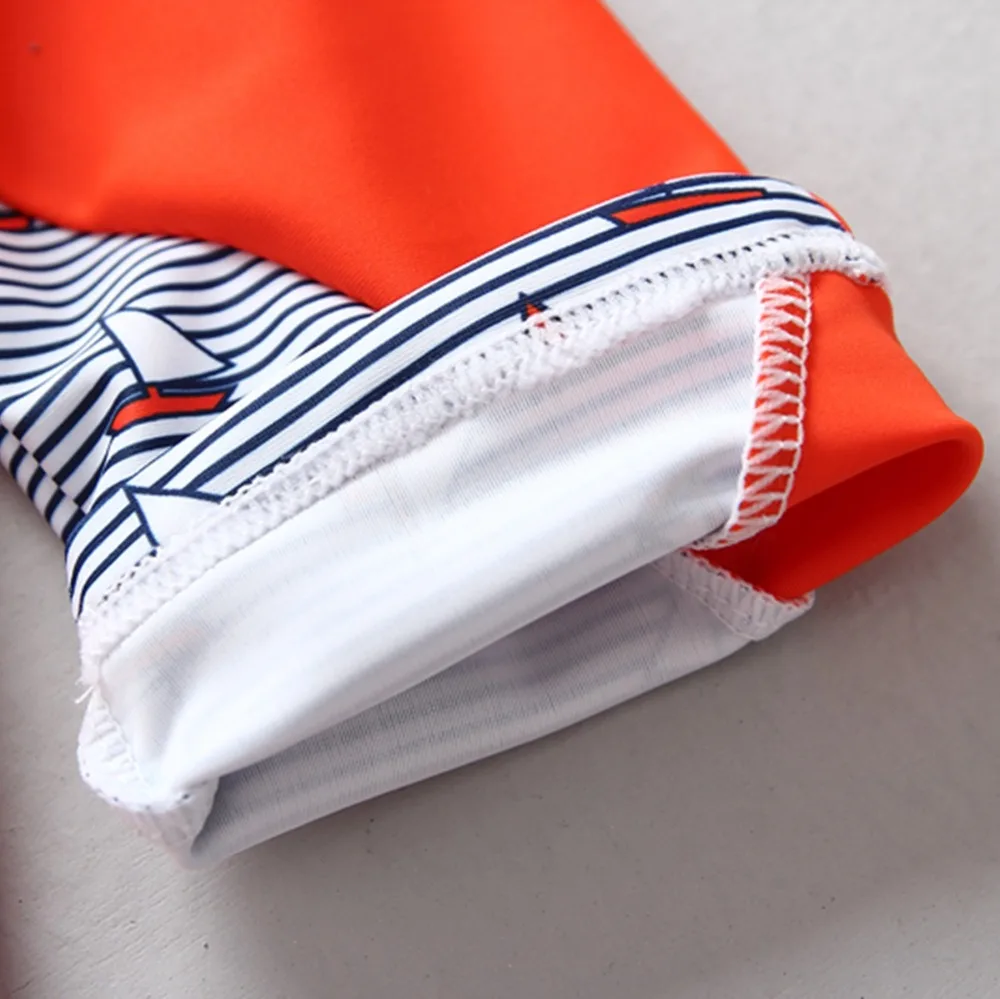 2018 купальный костюм для мальчика УФ защита 1 шт. гидрокостюм Рашгард мальчиков в