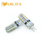 Светодиодные лампы LKLTFX G4, лампочка постоянного тока 12 В 24 светодиосветодиодный s диммер 1 Вт 1,5 Вт SMD3014, светодиодные светильники, сменные галогенные прожекторные люстры