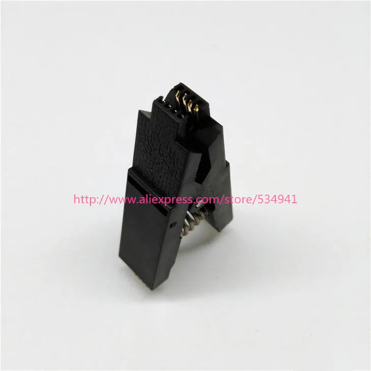 Золотое покрытие SOIC8 SOP8 тестовый зажим для EEPROM 93 25 24 программатор адаптер soic8 sop8 flash Clip EZP2019 minipro TL866 RT809F/H