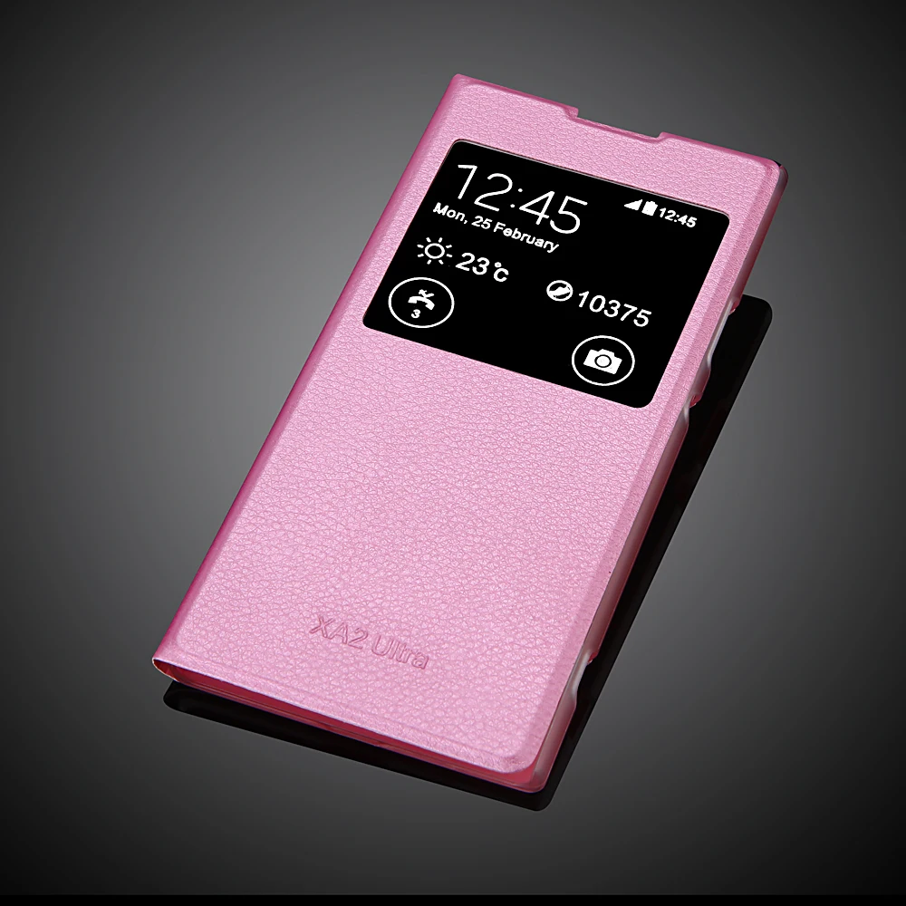 Новинка чехол для телефона Xperia XA2 Ultra Роскошный деловой Чехол-книжка из