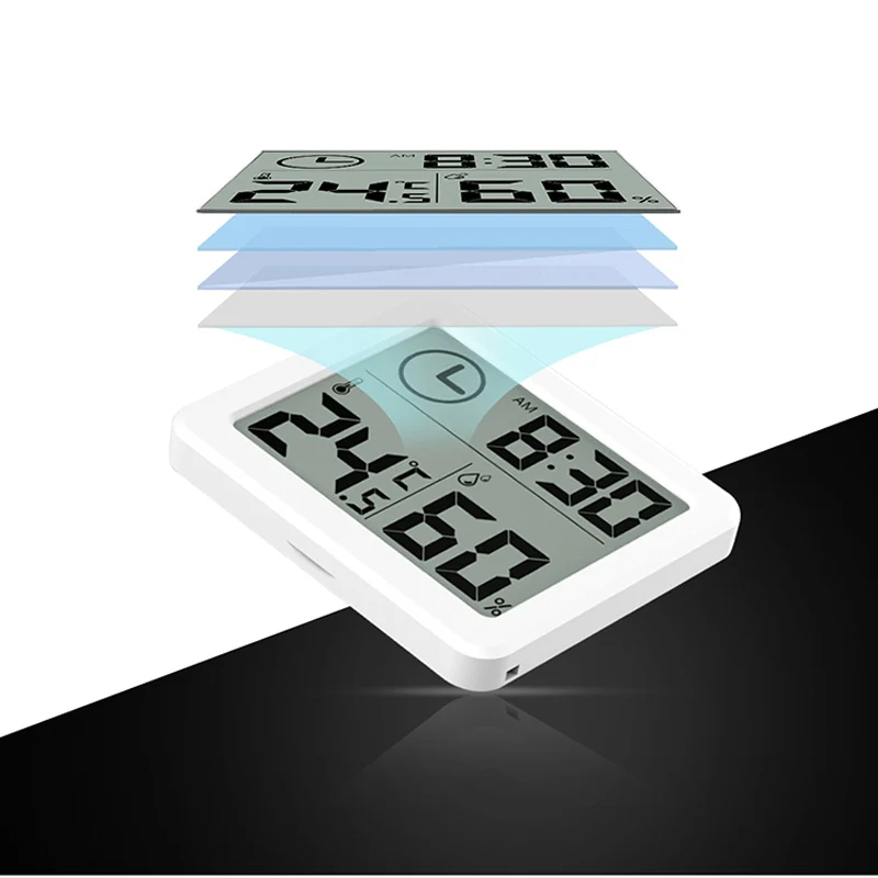 

GALO Ultra thin and simple LCD Digital temperature humidity sensor/ Hygrothermograph Meter