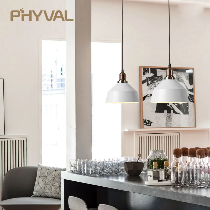 Vintage Pendant Lamp American Loft Light for Dinning Room Restaurant Bedroom Creative Retro Industrial Hanging E27 | Лампы и освещение
