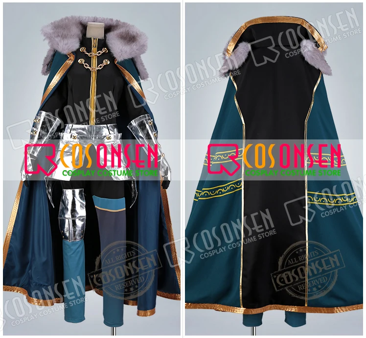 Fate Grand Order FGO Gawain саблейский служащий Косплей Костюм с плащом ONSEN полный комплект