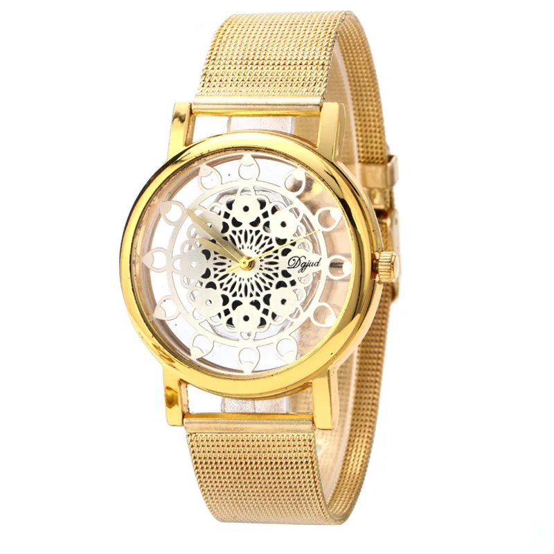 Женские автоматические механические наручные часы Phoenix Модные ажурные Наручные