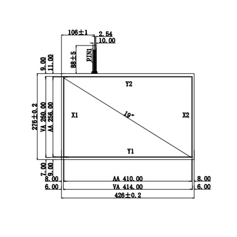 19  4     426*276  426 * mm276mm      USB