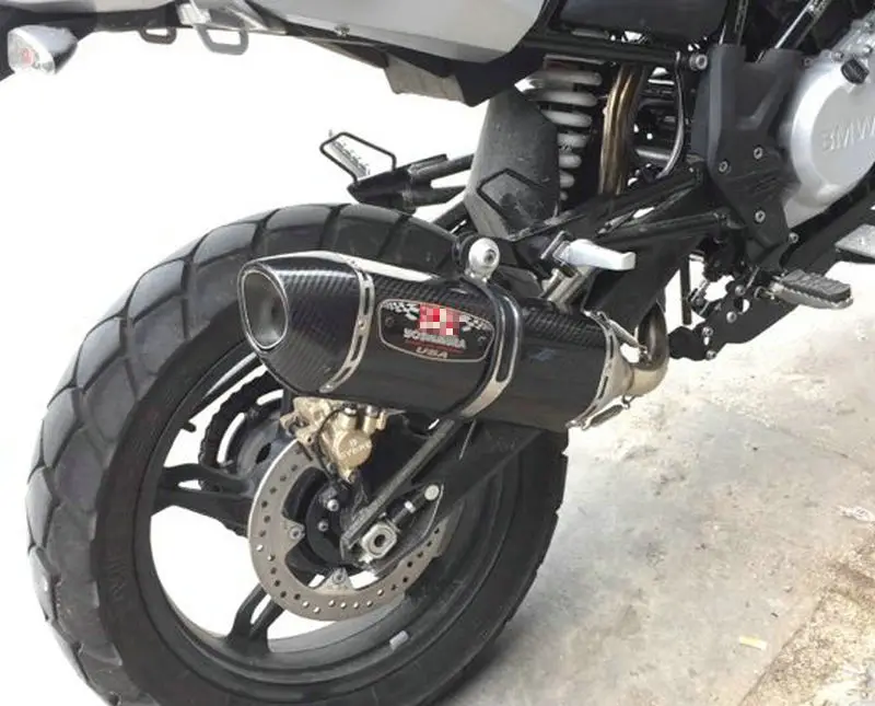 Выхлопная система для BMW G310GS G310R 2017 ON Модифицированная выхлопная труба полный