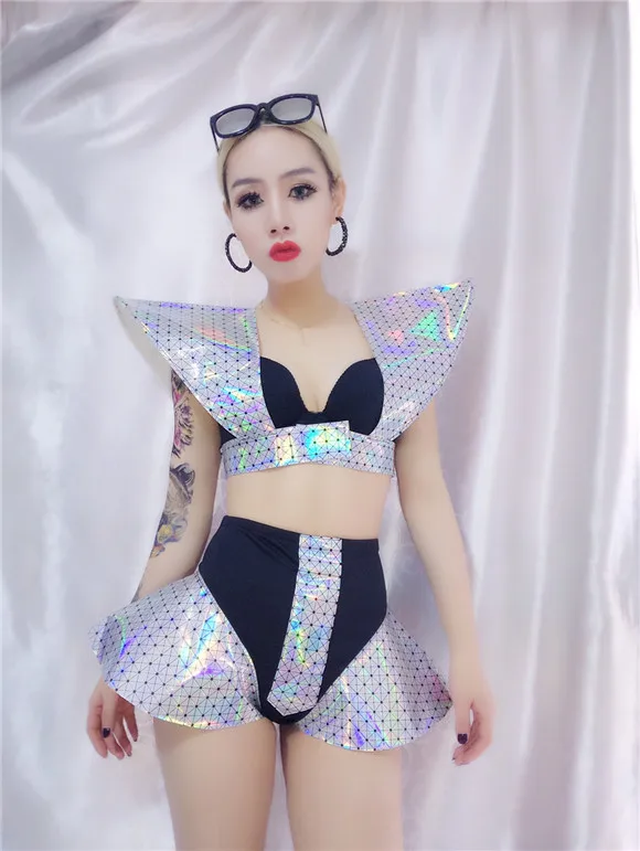 Женский танцевальный костюм DS певица сексуальный для танцев на заказ один