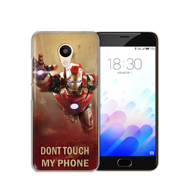 Iron Man For Meizu M3S M3 Note M5 M5S M5C M6 U10 U20 Pro 6 16th phone case Cover Cool funda Joker venom marvel Spiderman Capa |