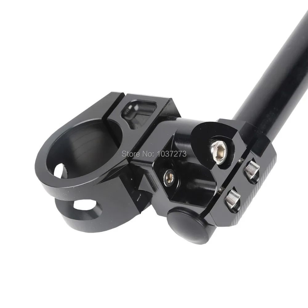 Черный зажим для Руля Мотоцикла 37 мм KAWASAKI NINJA 250R 2008-2012 EX500 1994-2009 | Автомобили и