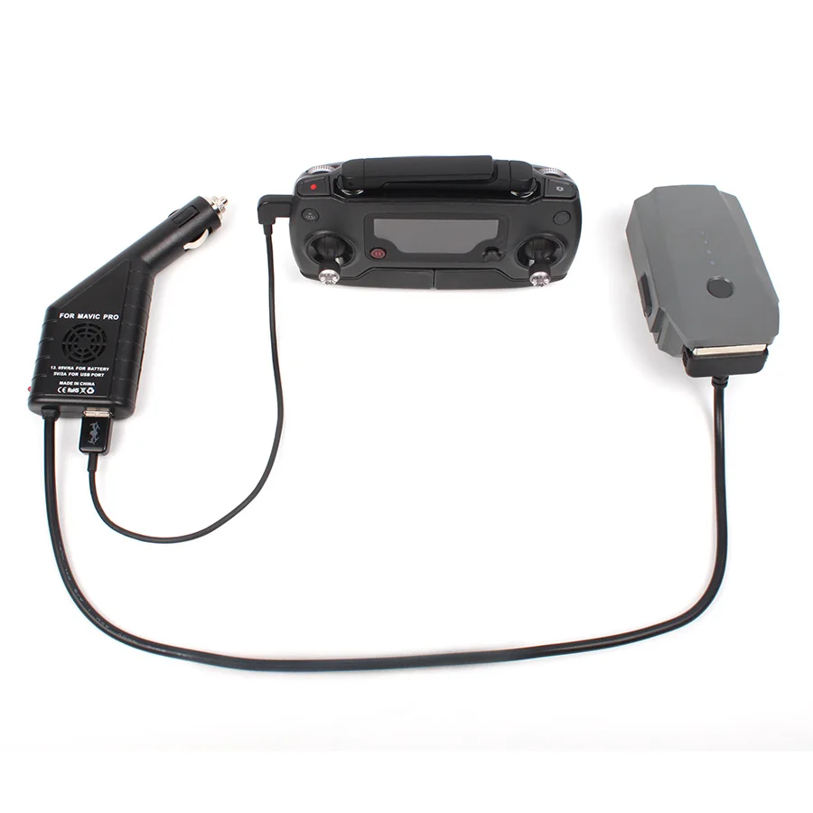 2в1 DJI Mavic Pro/DJI PRO Платиновое безопасное быстрое автомобильное зарядное устройство