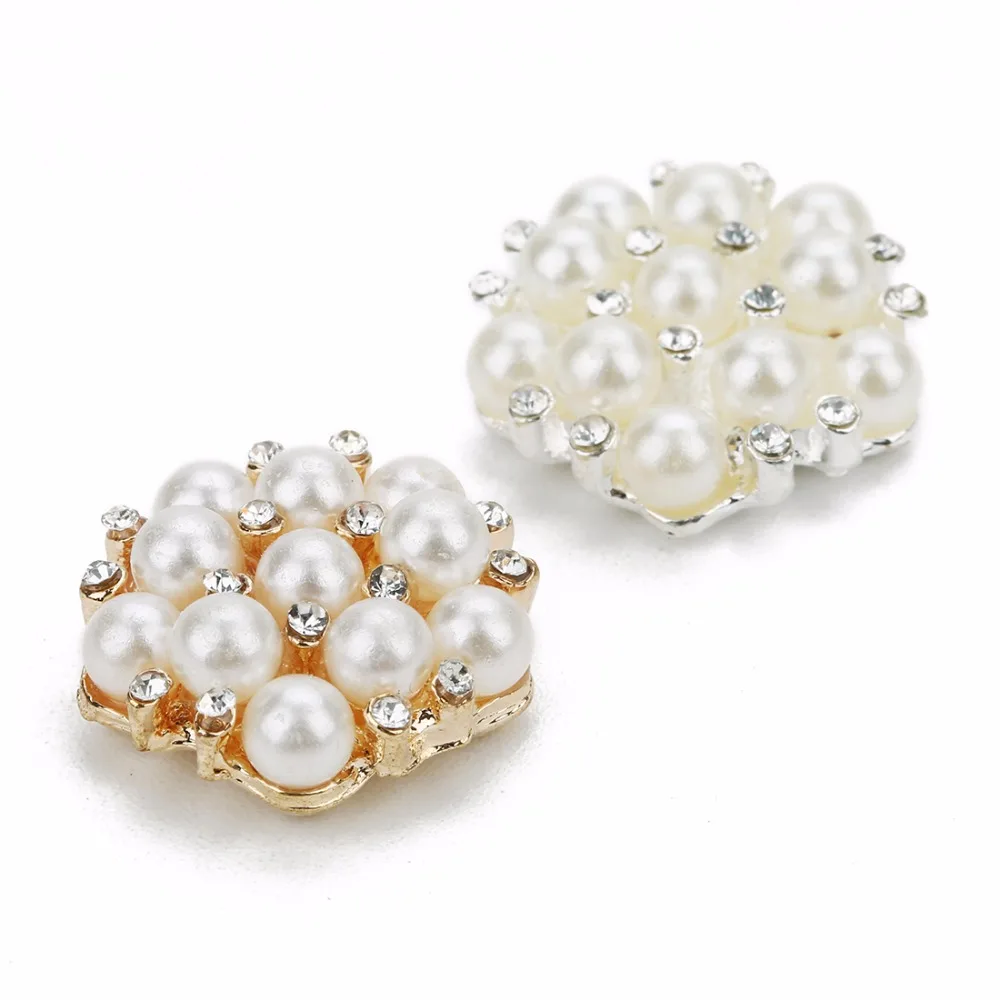 5 шт. жемчужные бусины-кабошоны в форме цветка | Украшения и аксессуары