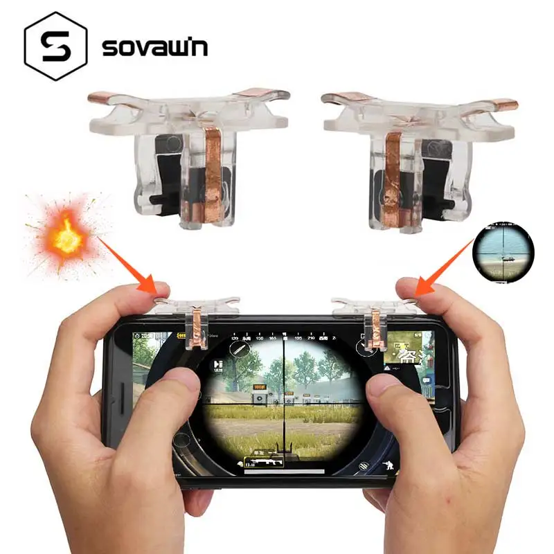 T10 Pubg триггер для iPhone PUBG мобильный контроллер игровой джойстик Android Нескользящая