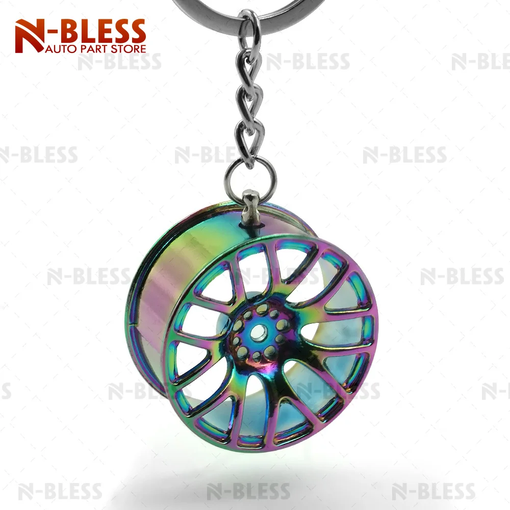 Hot wheel hub авто брелок для ключей JDM Гоночный креативный обод колеса - купить по