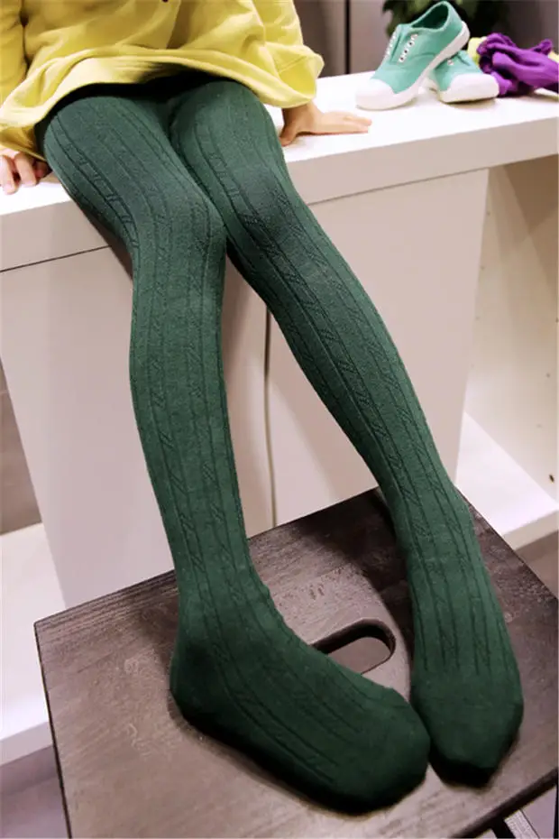 Рождественский подарок колготки для девочек штаны маленьких 2018 и чулки вязаные