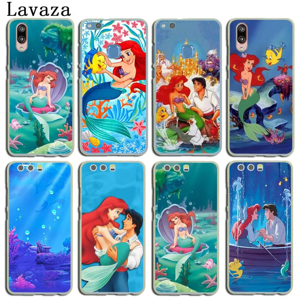 Чехол Lavaza с аниме маленькая русалочка для Huawei P30 P20 P9 P10 Plus P8 Mate 20 Pro Lite Mini 2016 2017 P smart