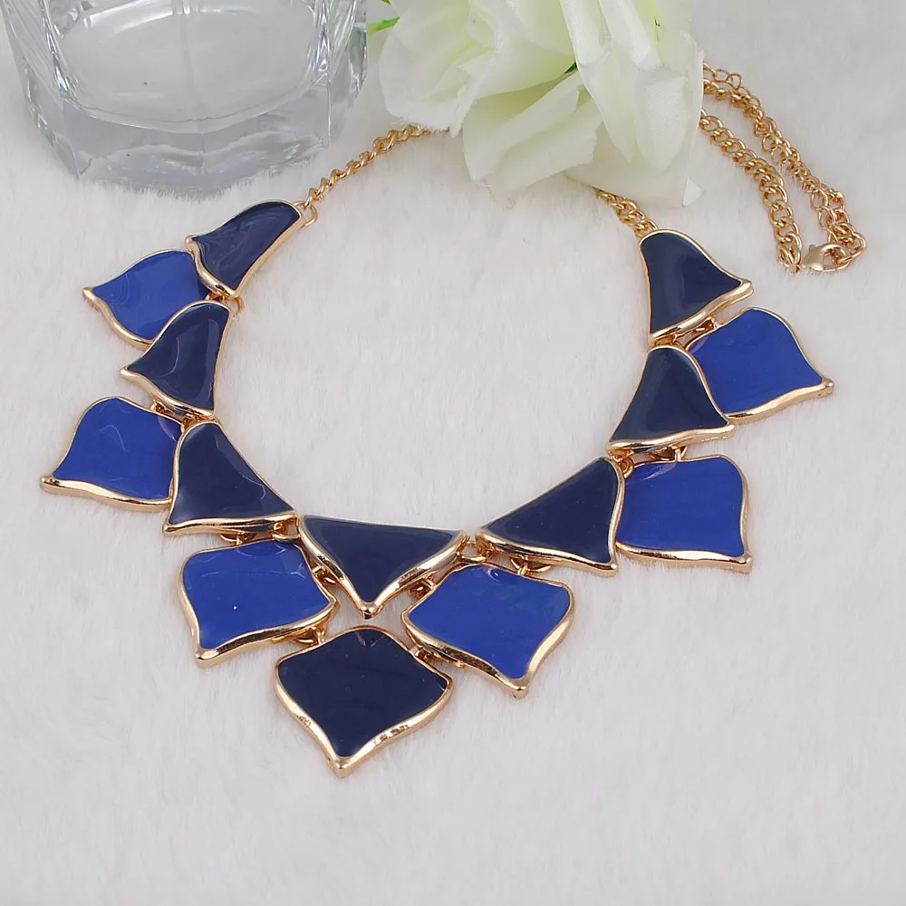 Ожерелье-чокер из цинкового сплава с золотым покрытием | Украшения и аксессуары