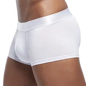 Трусы-боксеры мужские сетчатые, из дышащей ткани, сексуальное нижнее белье