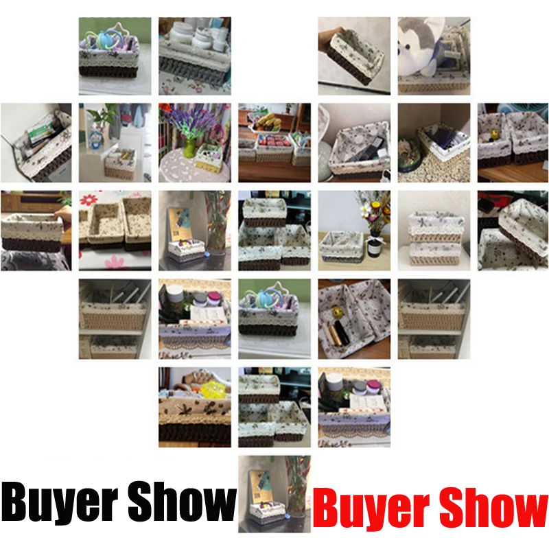 

Qrocerys Storage Baskets Cesta Sundries Food Toys for Cotton Fabric Storage Basket Small Desktop Cosmetics Storage Box Neatening