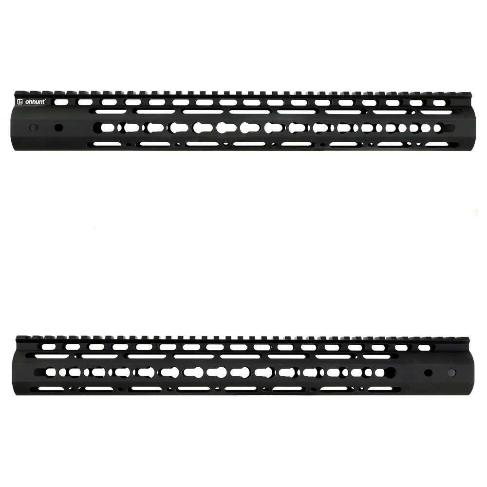 Ohhunt Slim Style 7 &quot9&quot 10 &quot12&quot 13 5 &quot15&quot AR15 Free Float Keymod Handguard Picatinny Rail со стальной