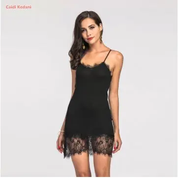 2019 New Hot Summer Women Letter Strap Tank Tops Female Slip Crop Sexy Camis Club Camisoles Lace Dress Ladies Short Dresses | Женская