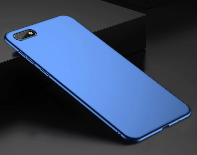 Для huawei Honor 7A Dua-l22 5,45 ''Футляр матовая крышка на Honor 7A Y5 Prime Y5 Coque Honor 7A Русская версия Fundas - Цвет: Blue