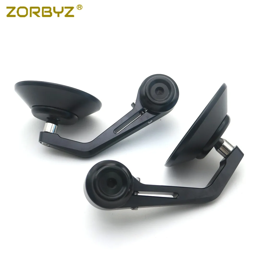ZORBYZ черный CNC круглый Руль торцевое боковое зеркало 12 мм болт для BMW R nineT скремблер городской F800R HP4