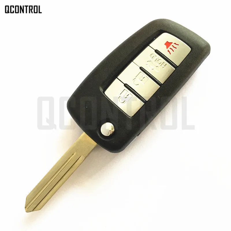 Обновленный дистанционный ключ QCONTROL для Nissan KBRASTU15 Qashqai солнечное сильфи Tiida X-Trail
