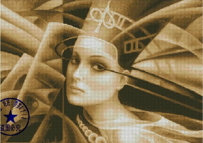 Бесплатная доставка Высокое качество популярный Счетный крест набор королева