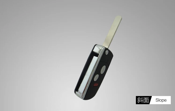 2 + кнопка паники модифицированный раскладной дистанционный чехол для ключей HONDA