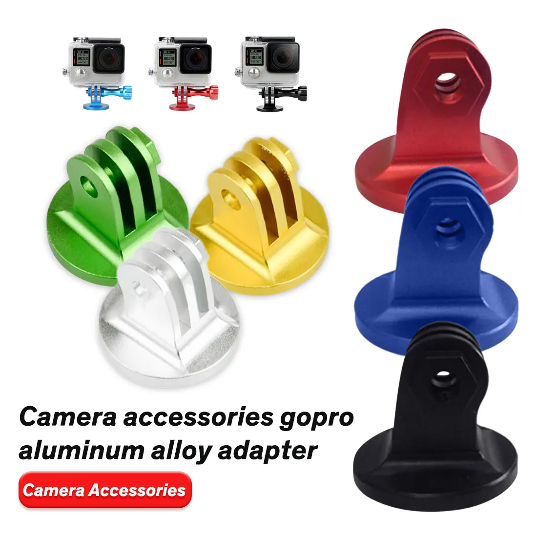 Металлическое основание для штатива 1 шт. адаптер с ЧПУ спортивной камеры Xiaomi Yi