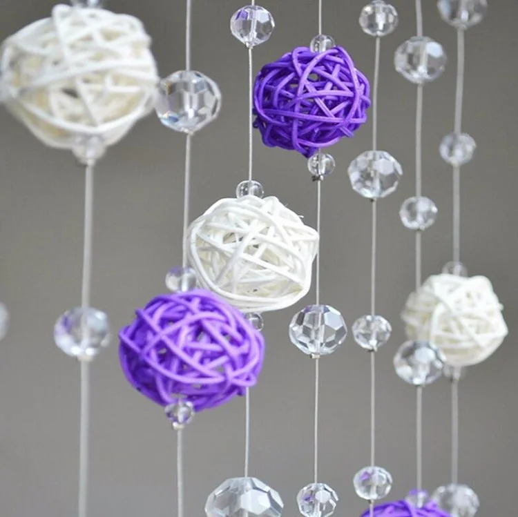 Праздничные товары ротанговый шар 3 см рассеиватель винограда и конфетти для