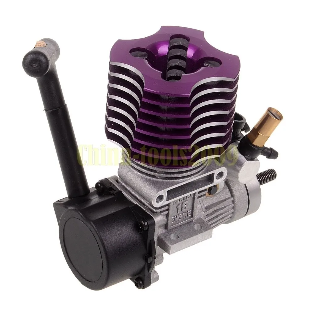 HSP 02060 VX 18 Двигатель 2.74cc пусковой стартер фиолетовый RC 1/10 нитро автомобиль на