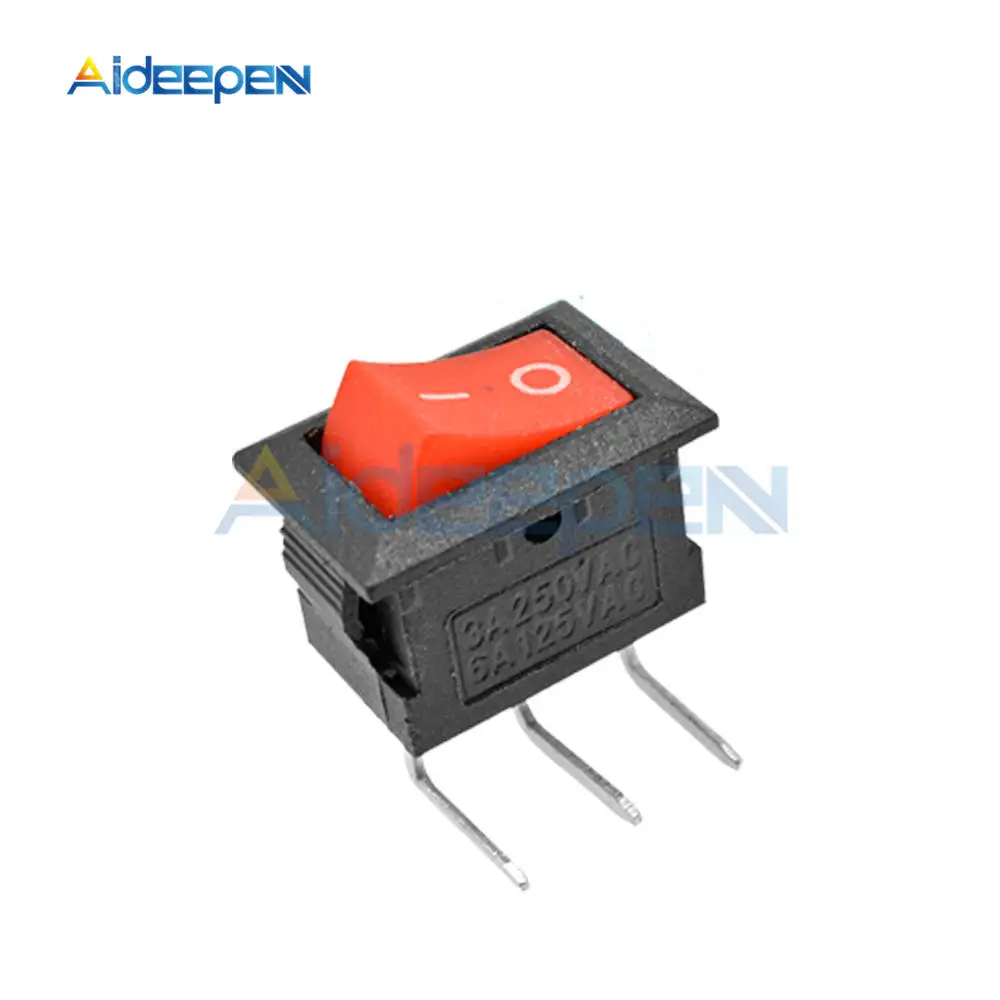 5 шт. KCD11 2pin 3Pin ВКЛ ВЫКЛ 3A 250 в 10*15 мм маленький перекидной Клавишный Выключатель 10x15