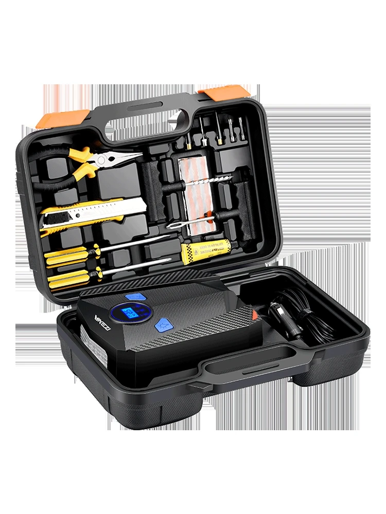 Автомобильный пневматический насос автомобильный портативный Электрический