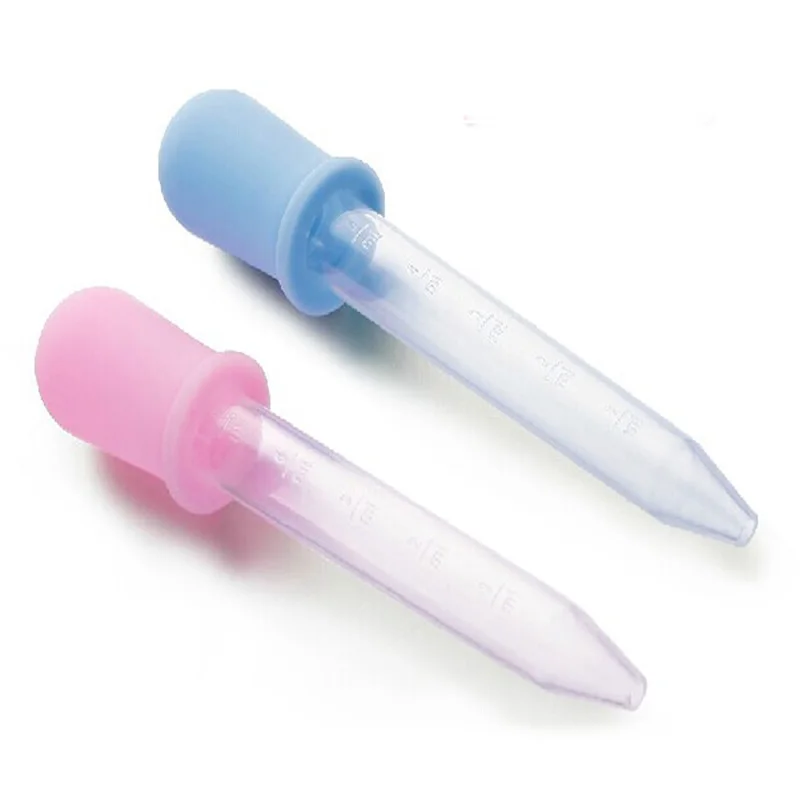 Силиконовая пластмассовая жидкость для кормления малышей Ушная пипетка Пипетка