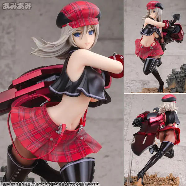 21 см God Eater burst 2 Alisa Ilyinichna Omela Sexy Alphamax фигурка модель игрушки куклы аниме мультфильм